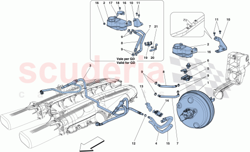 Part Diagram for Ferrari 267030