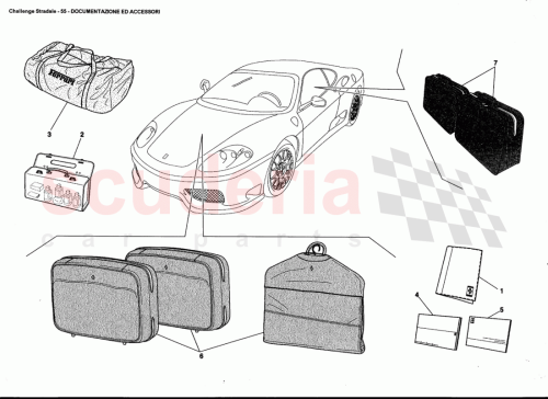 Part Diagram for Ferrari 67918300