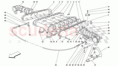 Part Diagram for Ferrari 148836