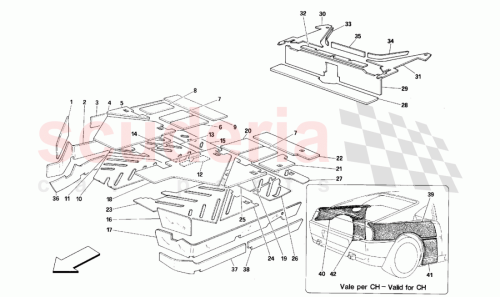Part Diagram for Ferrari 63995200