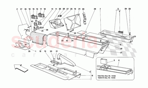 Part Diagram for Ferrari 63447200