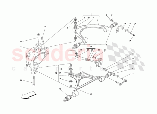 Part Diagram for Ferrari 222484