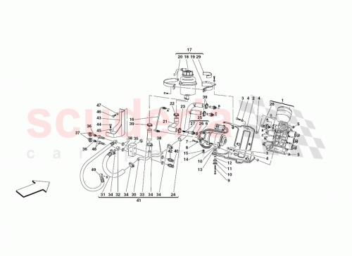 Part Diagram for Ferrari 179636