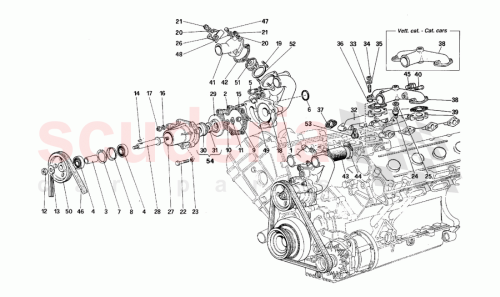 Part Diagram for Ferrari 125964