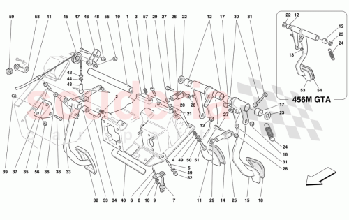 Part Diagram for Ferrari 174244