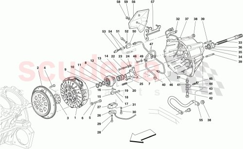 Part Diagram for Ferrari 222277