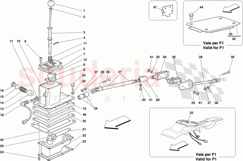 Part Diagram for Ferrari 235671