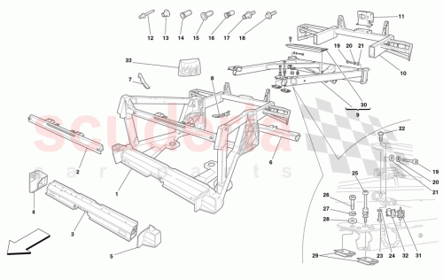 Part Diagram for Ferrari 66653100