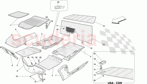 Part Diagram for Ferrari 82644400