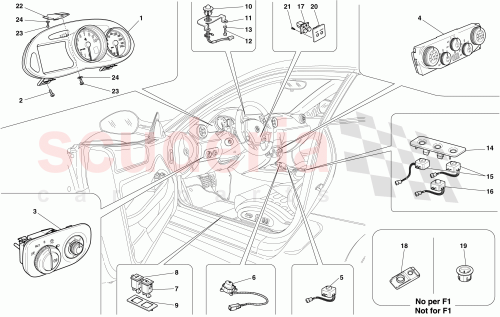 Part Diagram for Ferrari 256757