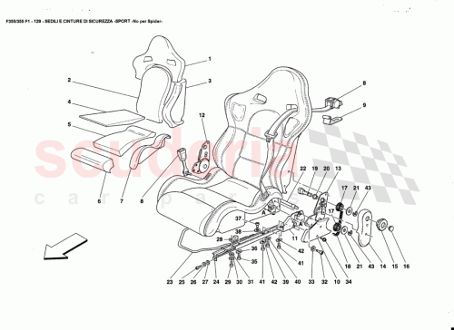 Part Diagram for Ferrari 657328