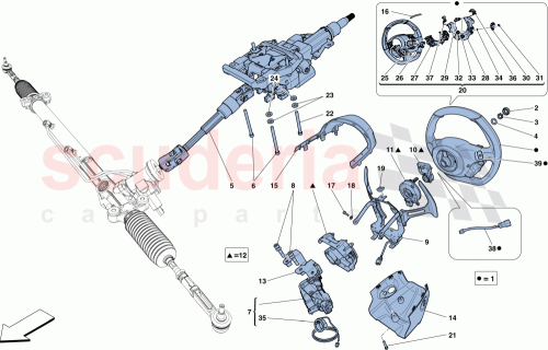 Part Diagram for Ferrari 86590400