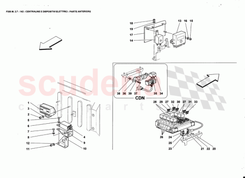 Part Diagram for Ferrari 158720