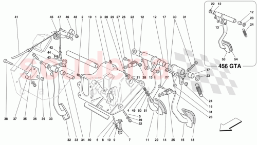 Part Diagram for Ferrari 163647
