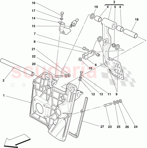 Part Diagram for Ferrari 196791