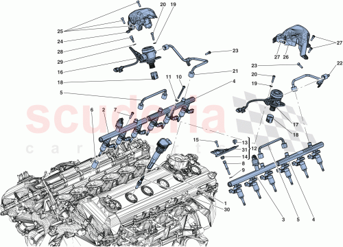 Part Diagram for Ferrari 259334