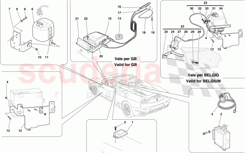 Part Diagram for Ferrari 220908