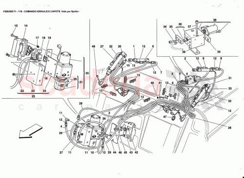 Part Diagram for Ferrari 177790