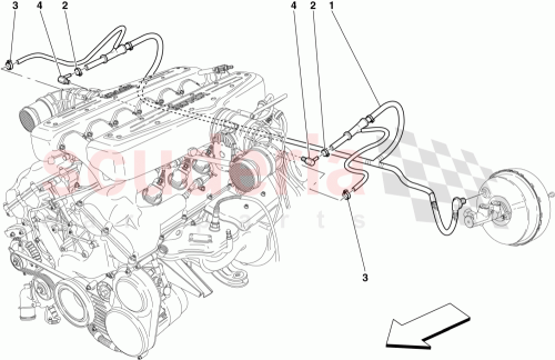 Part Diagram for Ferrari 220579