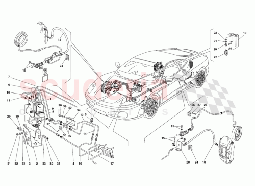 Part Diagram for Ferrari 224727