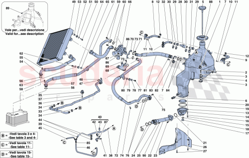 Part Diagram for Ferrari 303343
