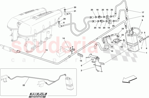 Part Diagram for Ferrari 243910