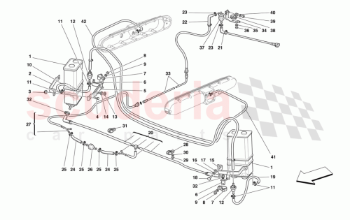 Part Diagram for Ferrari 173791