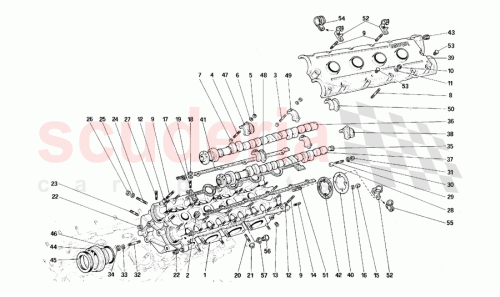Part Diagram for Ferrari 134207