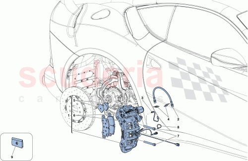 Part Diagram for Ferrari 335712