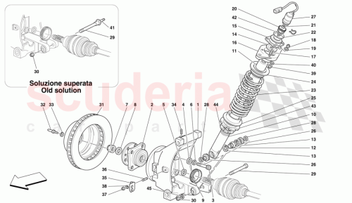 Part Diagram for Ferrari 165650