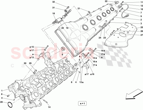 Part Diagram for Ferrari 214372