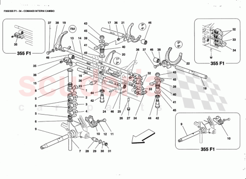 Part Diagram for Ferrari 167314