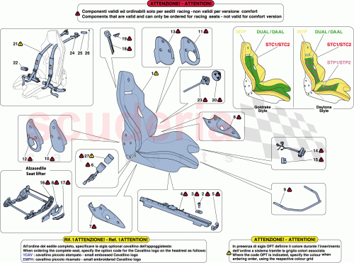 Part Diagram for Ferrari 88837900