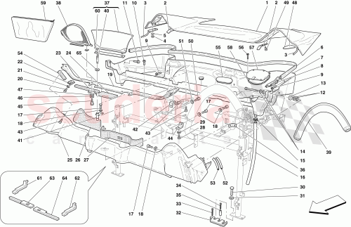 Part Diagram for Ferrari 184628