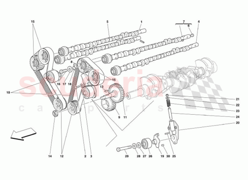 Part Diagram for Ferrari 187744