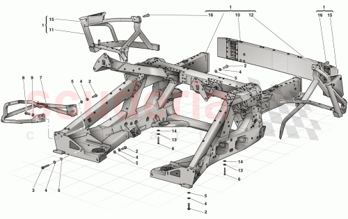 Part Diagram for Ferrari 298806