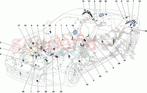 Part Diagram for Ferrari 295730