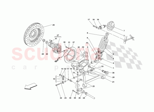 Part Diagram for Ferrari 181467