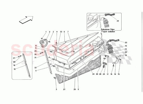 Part Diagram for Ferrari 138903