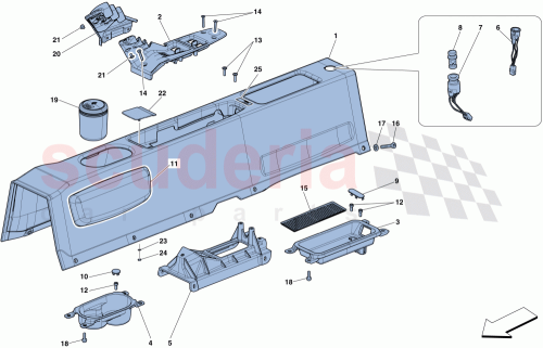 Part Diagram for Ferrari 86401600