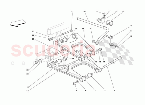 Part Diagram for Ferrari 153148
