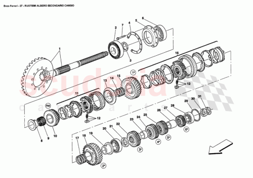 Part Diagram for Ferrari 190187