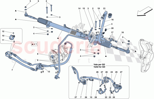 Part Diagram for Ferrari 298362