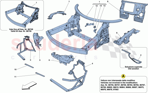 Part Diagram for Ferrari 985269322
