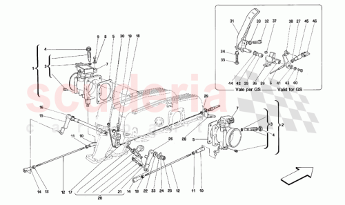 Part Diagram for Ferrari 155983