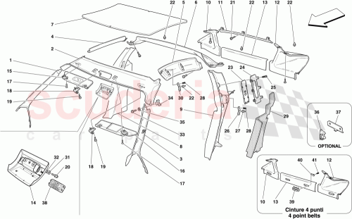 Part Diagram for Ferrari 65073300