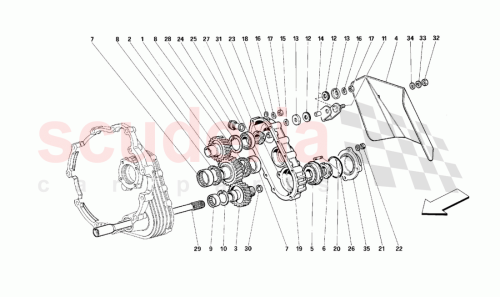 Part Diagram for Ferrari 161488