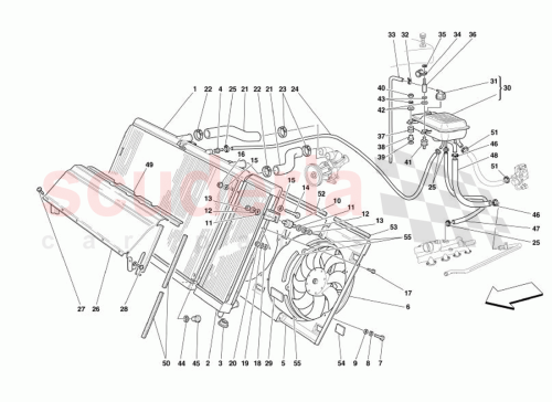 Part Diagram for Ferrari 62765800