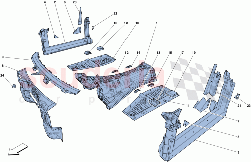 Part Diagram for Ferrari 278431