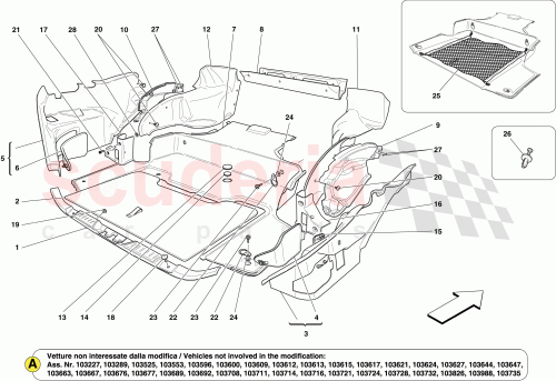 Part Diagram for Ferrari 14507287